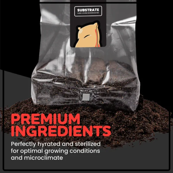 SUBSTRATE FOR DUNG-LOVING MUSHROOMS (5LBS) - Image 3